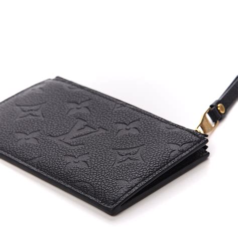 louis vuitton zipped card holder|louis vuitton empreinte card holder.